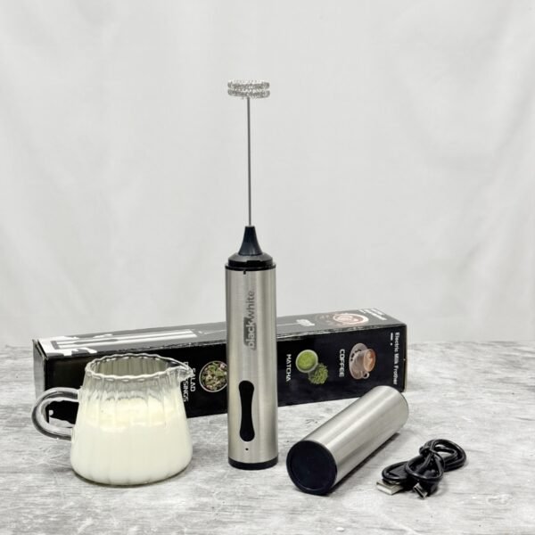Stainless Steel Rechargeable Electric Coffee Frother